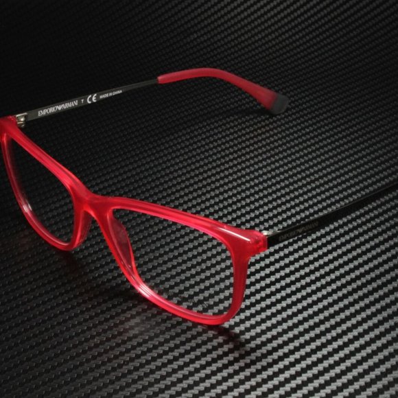 Emporio Armani Women's Red Eyeglasses!